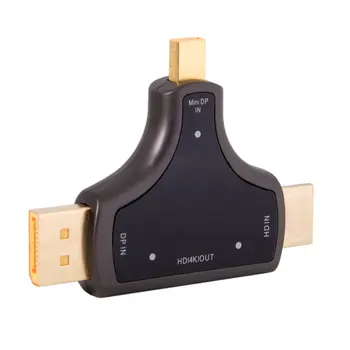 

Mini DP to HDMI Adapter DP to HDMI Converter Mini DP to DP Connector HDMI & Displayport & Mini DP to HDMI Adapter 4K 2K