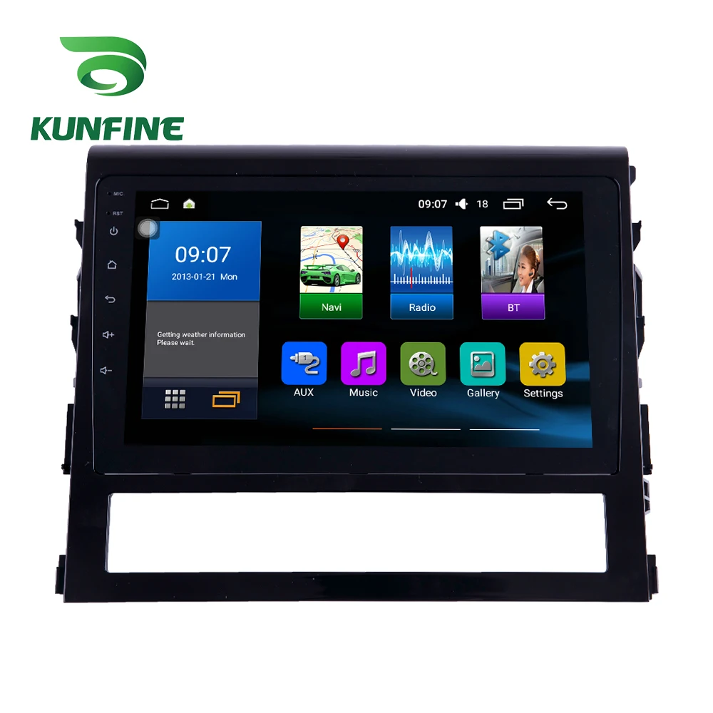 Восьмиядерный 1024*600 Android 8 1 автомобильный DVD GPS навигационный плеер Deckless стерео для