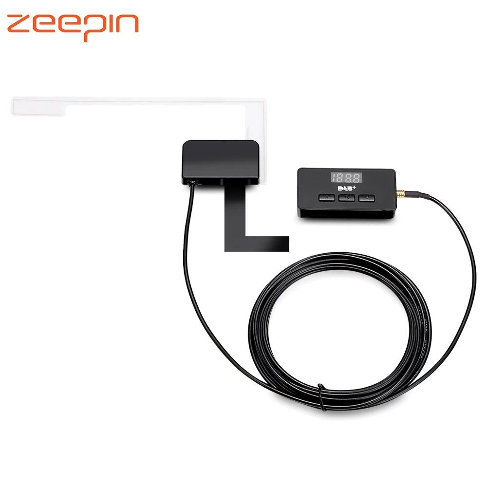 ZEEPIN BOX5 Универсальный DAB+ приемник с 3 м антенна для Android 4,4 5,1 6 7,1 Автомобильный плеер применимо для Европы