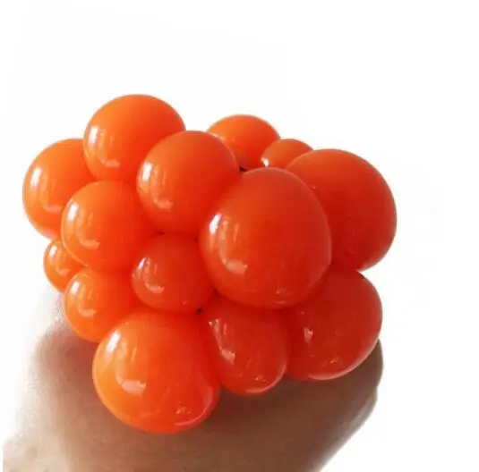 

Hot Anti Stress Face Reliever Grape Venting Ball Squeeze Stresses Reliever Toy Pinch Vent Toys Gift Toy Balls For Children Adult