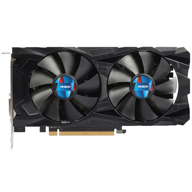 Yeston Radeon Rx550 4 Гб Gddr5 Pci Express 3 0 Directx12 видеоигр Графика карты внешний для настольного