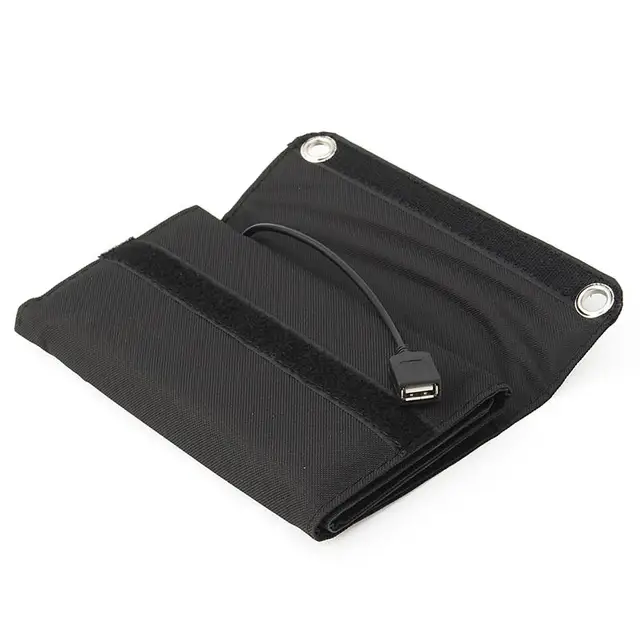 US $16.32 7W Solar Charger Solar Panel Camping Travel Portable Outdoor Foldable For Cellphone Mobile Tablet K