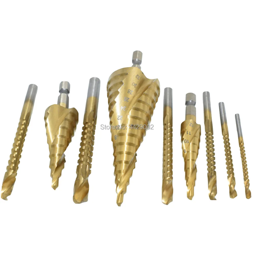 Drill Bit Saw Hole File Cut Wood Reamer Drill Ream File Rout Cut Wood Plasterboard Plastic Aluminium Cone Drill Step Drill Bit Drill Bit Saw Hole File Cut Wood Reamer Drill Ream File Rout Cut Wood Plasterboard Plastic Aluminium Cone Drill Step Drill Bit
