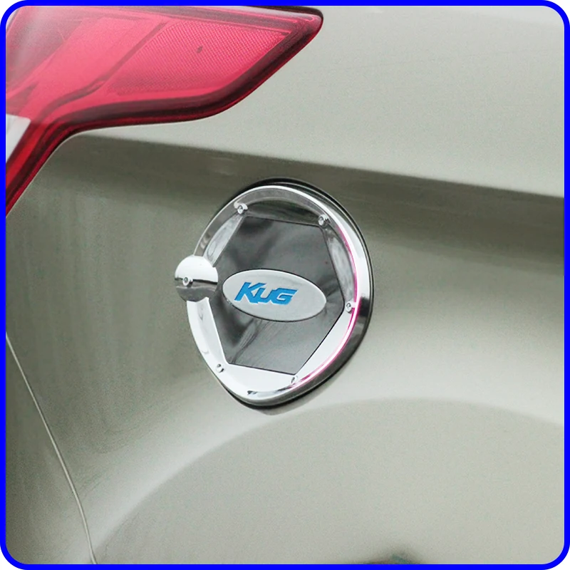 ALittle Change 1pcs For Ford Escape Kuga 2013 2017 Fuel Tank Cover Trim