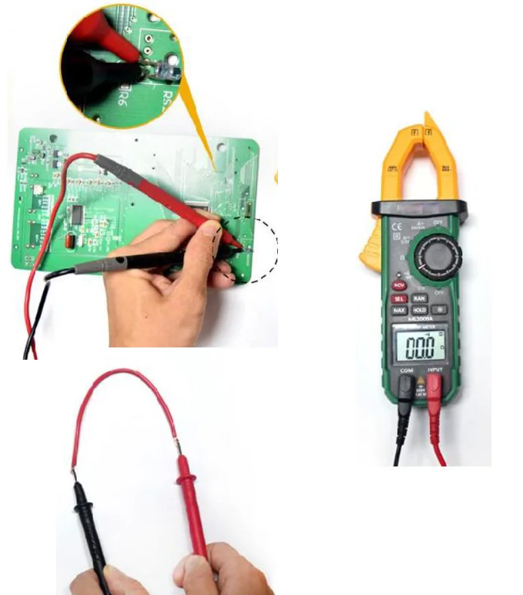

MS2109A Clamp Meter Multimeter pinza amperimetrica digital data show amperimetro capacitance meter multimetro current clamp