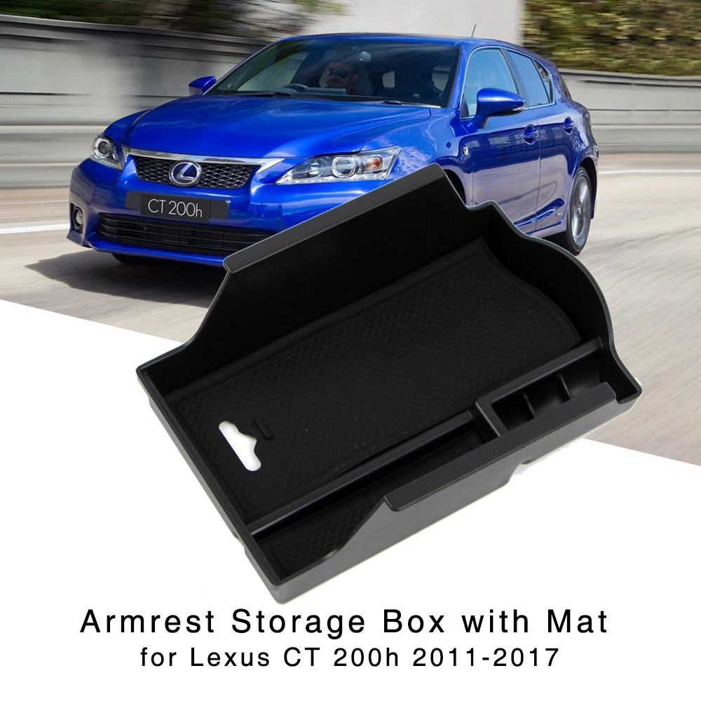Armrest Storage Box for Lexus CT 200h CT200h 2011 2012 2013 2014 2015 2016 2017 Center Console