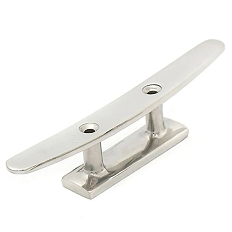 

NEW-316 Stainless Steel Low Flat Cleat Stainless Steel Marine Grade Sailing Boat Deck For All Chandlery Applications