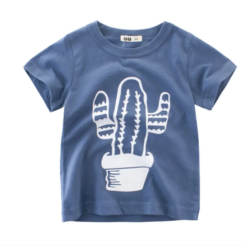 Cartoon Print Baby Boys Dinosaur T Shirt For Summer Infant Kids Boys Girls T-Shirts Clothes Cotton Toddler Tops Cartoon Print Baby Boys Dinosaur T Shirt For Summer Infant Kids Boys Girls T-Shirts Clothes Cotton Toddler Tops