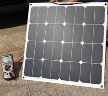 Sunpower 18V 50W Flexible Solar Panel with Insulating Backsheet Modules for Fishing Boat Car RV 12V Battery 50W Solar Charger цена Sunpower 18V 50W Flexible Solar Panel with Insulating Backsheet Modules for Fishing Boat Car RV 12V Battery 50W Solar Charger цены онлайн