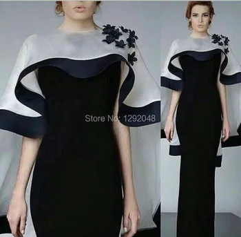 

YNQNFS Elegant Wedding Guest Dress Velvet Arabic Mother of the Bride/Groom Dresses Outfits with Wrap Jacket Coat prom dresses