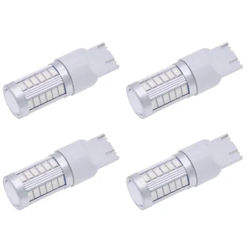 

7443, T20 Led Bulbs Red 900 Lumens Super Bright Turn Signals Light Brake Stop Parking Light Back Up Reverse Light Tail Light B
