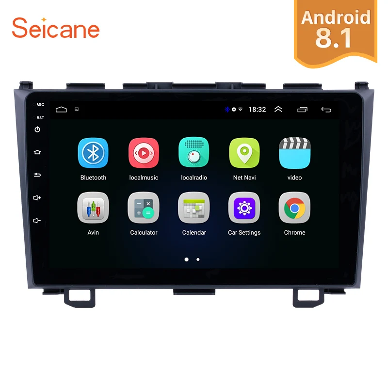 

Seicane Android 8.1 9" 2Din GPS Car Radio For Honda CRV 2006 2007 2008 2009 2010 2011 Stereo Multimedia Player Head Unit