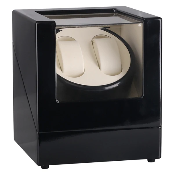 

2019 High-Grade Black Paint Single Head Electric Rotating Watch BoxJewelry Watches Box New Storage Display Case