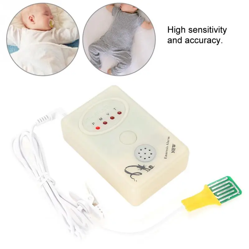 New Baby Urine Bedwetting Detector Enuresis Alarm Alert Bed Wetting
