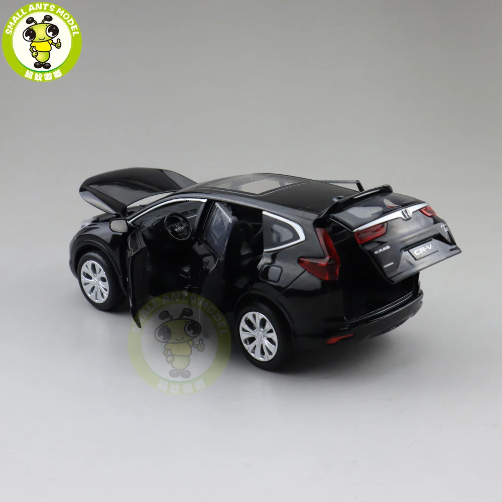 1/32 JACKIEKIM CRV CR V SUV литая модель автомобиля игрушка джип для детей Детское звуковое освещение Вытяните назад Подарки