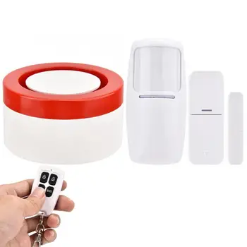 

Smart 433MHz Wireless Wifi Host & Siren Mobile Phone Voice Control Smart Home Security Anti-theft Alarm System