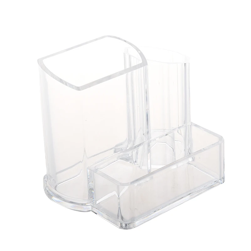 

Clear Acrylic Desk Cosmetic Lipstick Brush Holder Makeup Storage Case