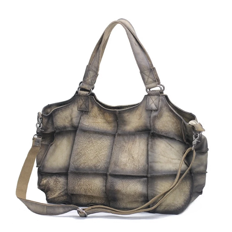luxury handbags women bags designer Genuine Leather Large Shoulder Casual Totes Big Size Pure ...