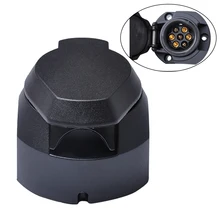 12 В 7 Pin пластиковый Европейский автомобильный прицеп розетка фаркоп электрика соединитель транспортировочный прицеп муфты инструмент