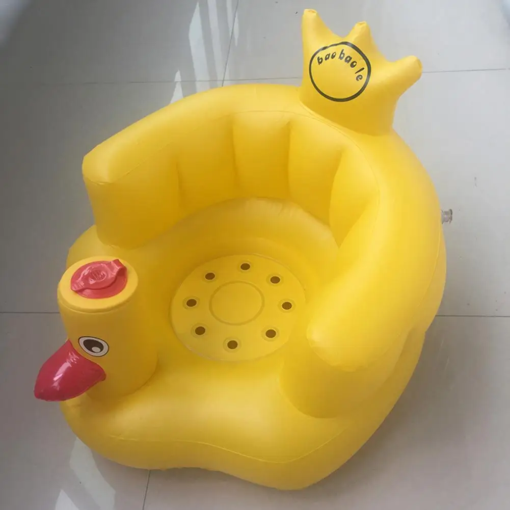 Надувная Детская Ванночка из ПВХ, стул для обеденного стула с изображением животных, маленький диван для детей