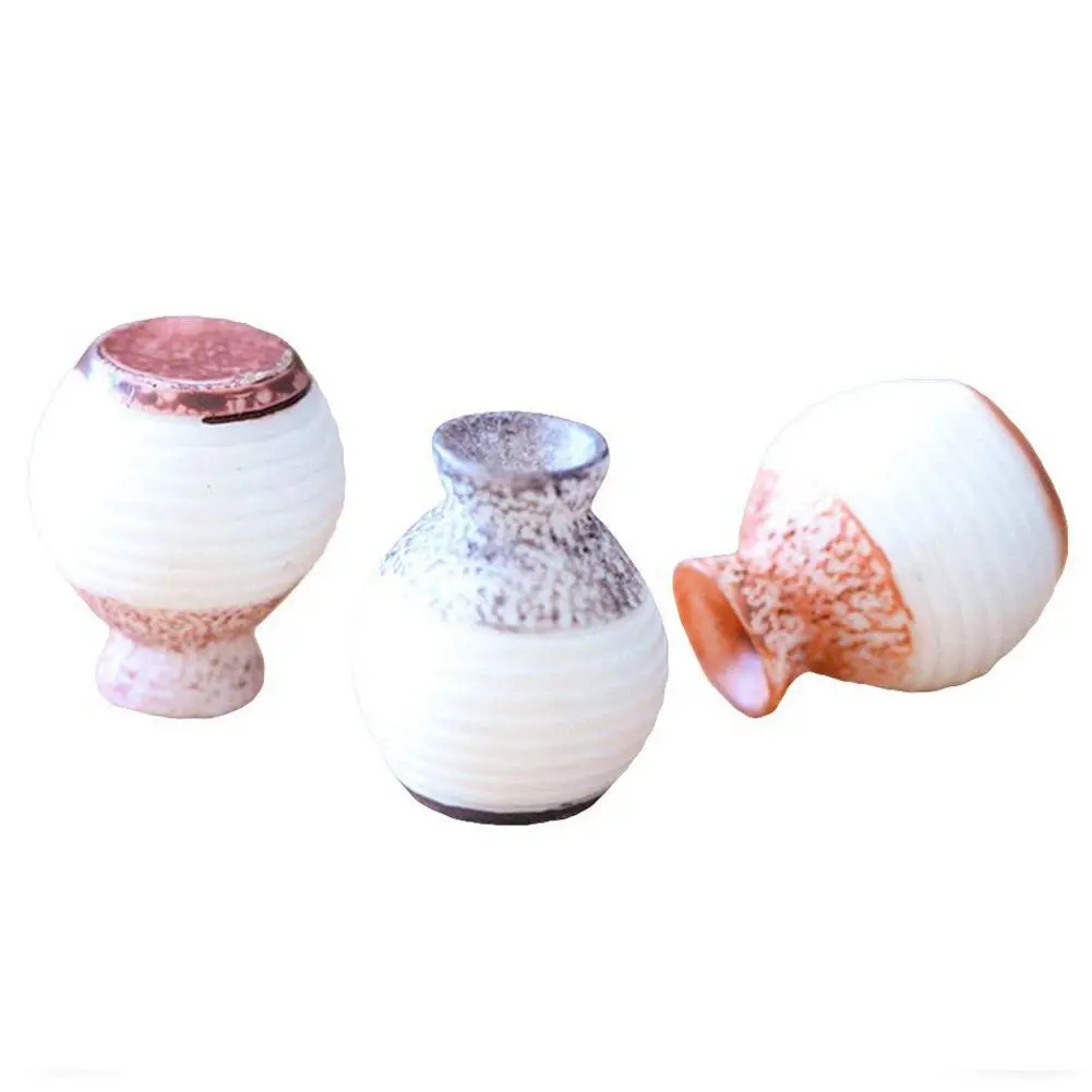 

CSS Miniature Fairy Garden Vase Mushroom House Ornament Dollhouse Plant Pot Figurine DIY Outdoor Decor Home Decoration (#3)