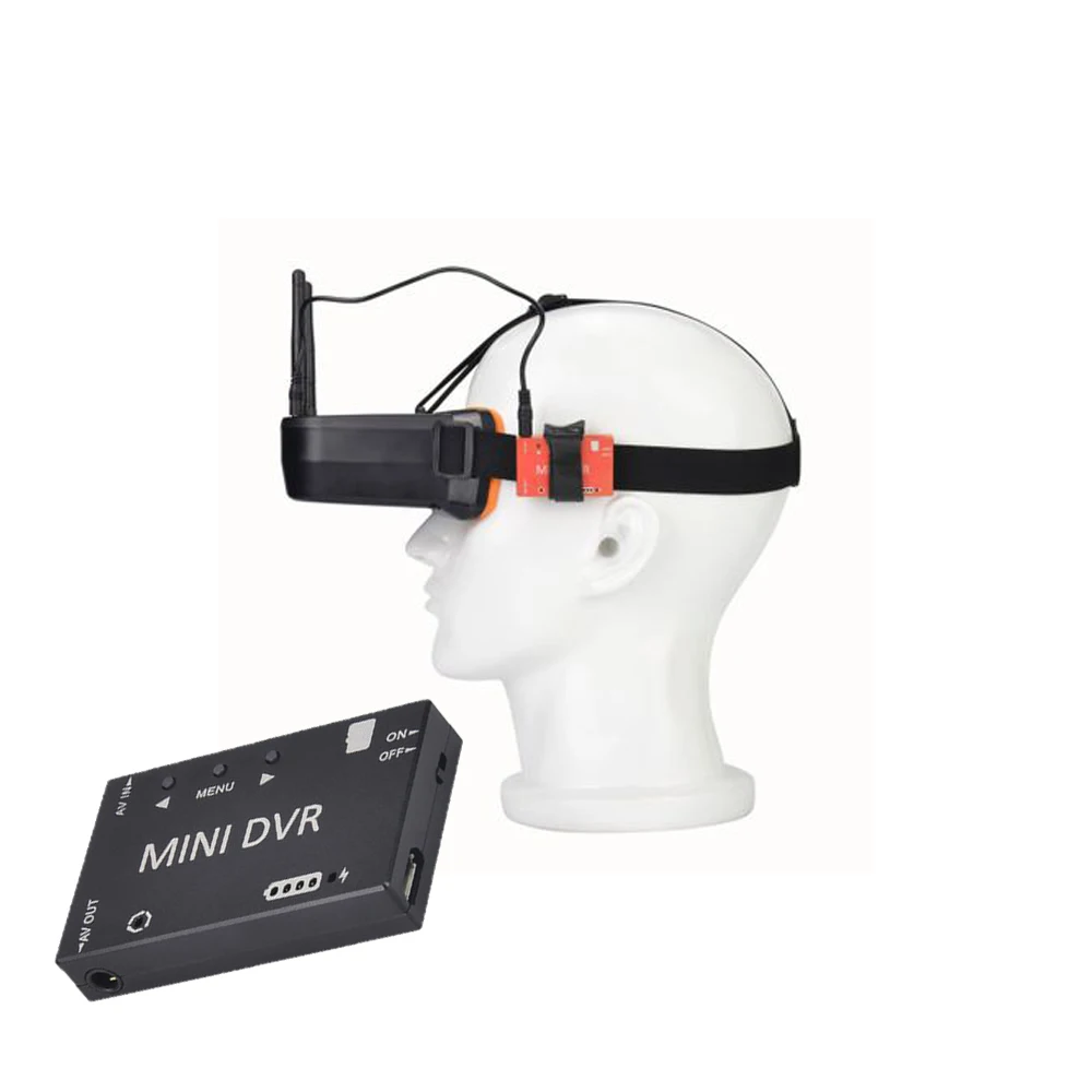 Мини FPV DVR Модуль NTSC/PAL переключаемый встроенный батарейный видеорегистратор для