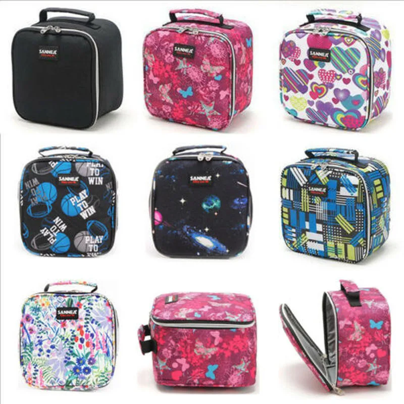 

Portable Insulated Thermal Cooler Lunch Box Carry Tote Picnic Case Storage Bag