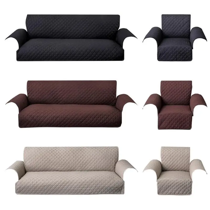 Solid Color Sofa Couch Cover Pets Dogs Sofa Covers Washable Removable