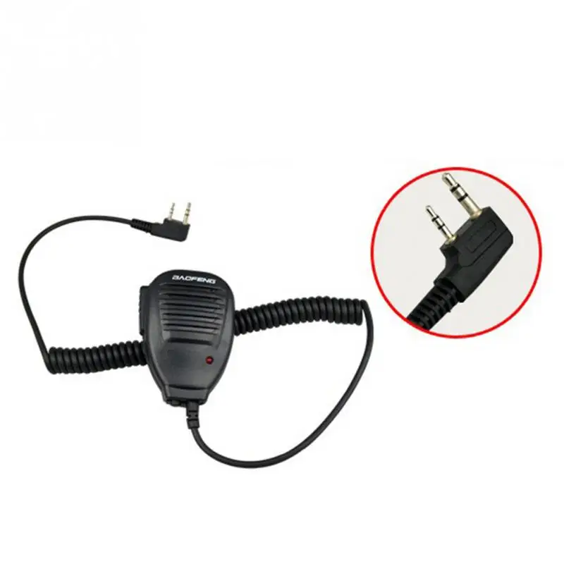 

hand speaker mic 2 Way Speaker Microphone For Baofeng microphone for computer Speaker Mic Headset Two-way Radio mike Speaker Mic