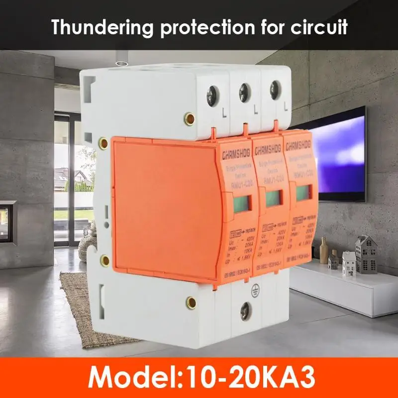 

Home Surge Protector Protective Low-voltage Arrester Device Circuit Breaker