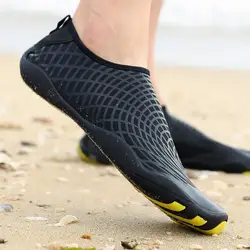 Мужская быстросохнущая обувь для плавания на открытом воздухе; удобная летняя непромокаемая обувь; Легкие женские кроссовки