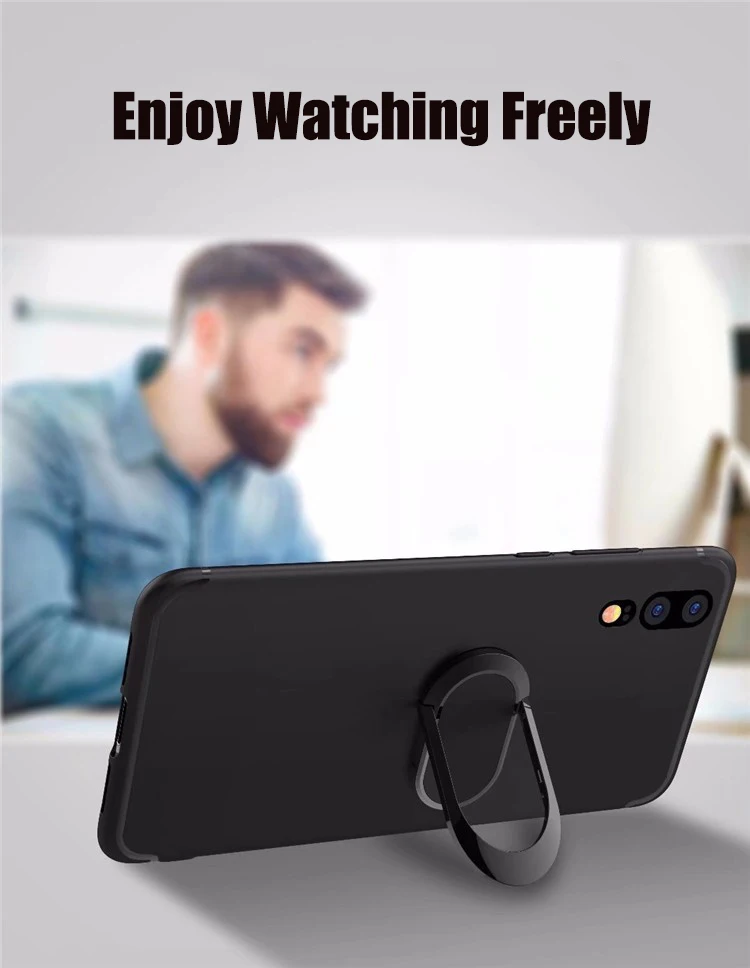 Чехол для Lenovo Z6 Pro чехол Z5 кольцо на палец магнитный матовый протектор Z6pro L78051 6