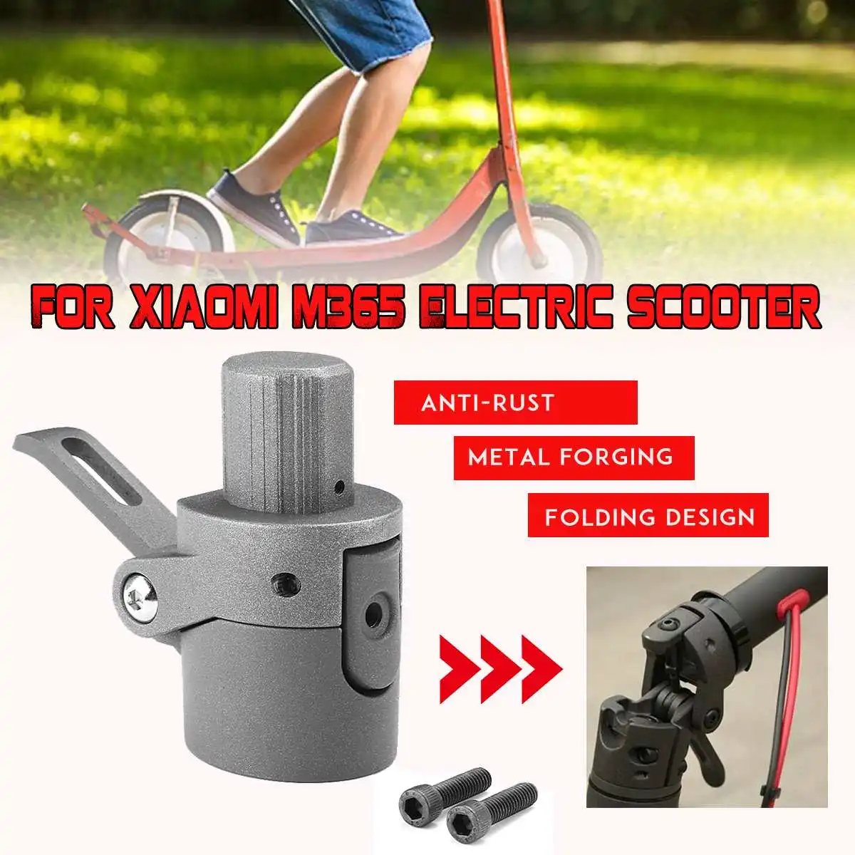 

Folding Pole Stand Base Replacement Spare Parts for xiaomi m365 Electric Scooter Skate Board Cycling Accessories