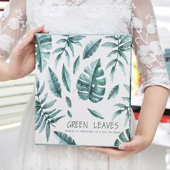 

New 4d Large 200 Pocket Album Storage Memory Frame Pvc Flower Photo Save Box Insert Books Commemorative Wedding Photo Album Gift
