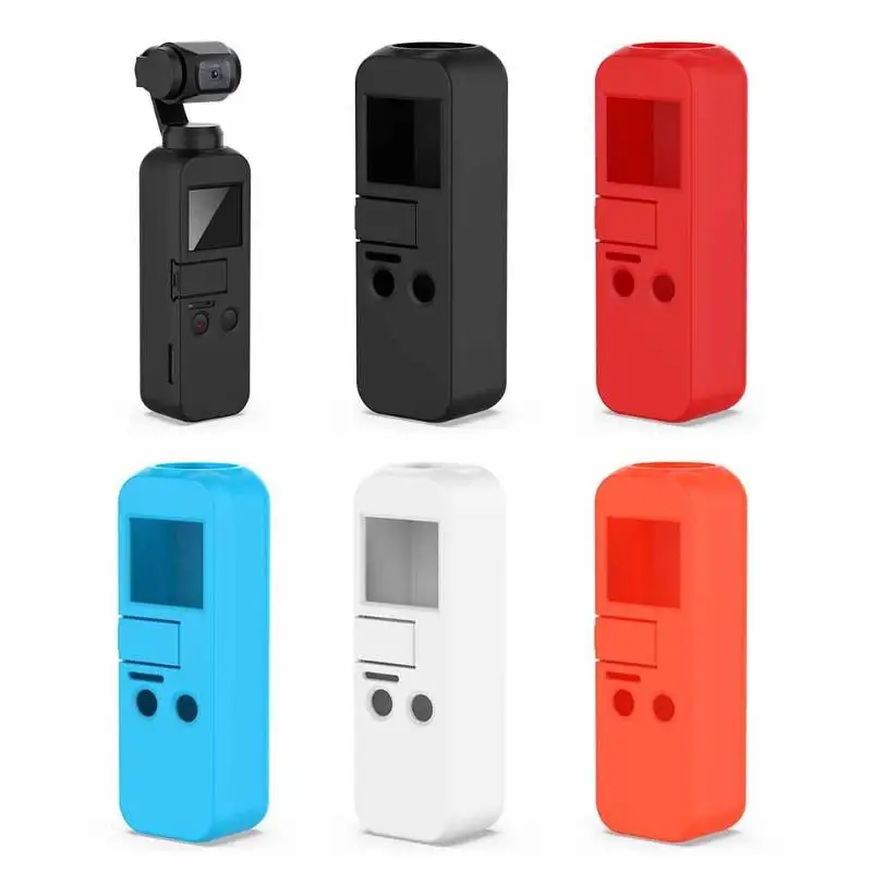 

1Pcs for DJI Osmo Pocket Silicone Protective Cover Case Gimbal Stabilized Handheld Mini Camera 5Color