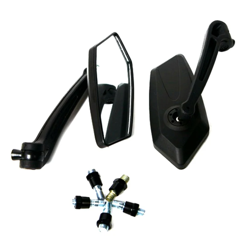 Lmodri New Universal Motorcycle Rear Back View Mirrors Electric Bicycle