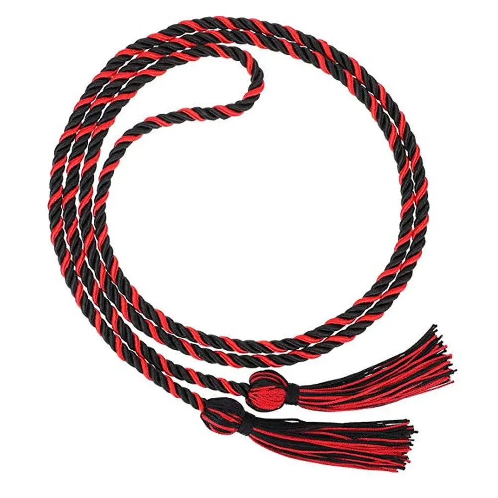 Двухцветная выпускная одежда для мальчишников с кисточками Honor Rope выпускного