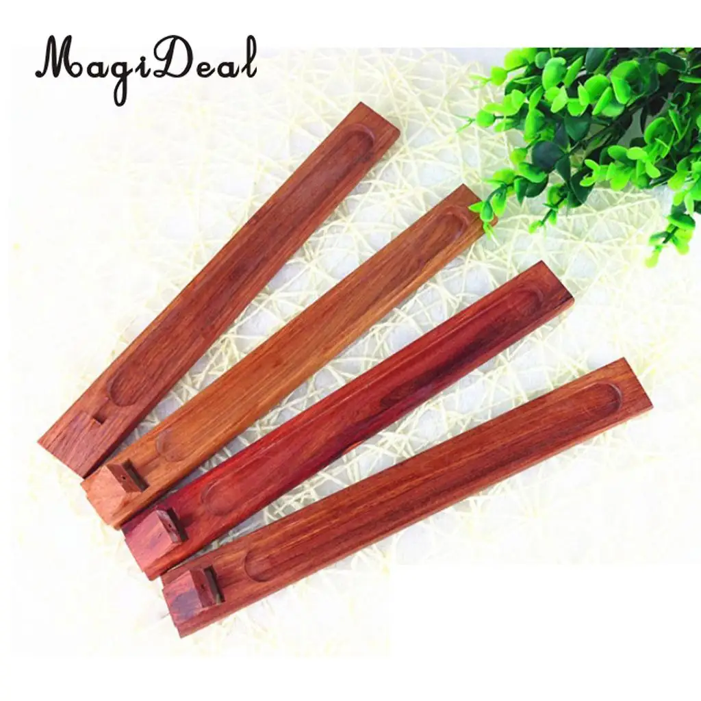MagiDeal Wooden Incense Stick Burner Holder Handmade Joss Insence Stand