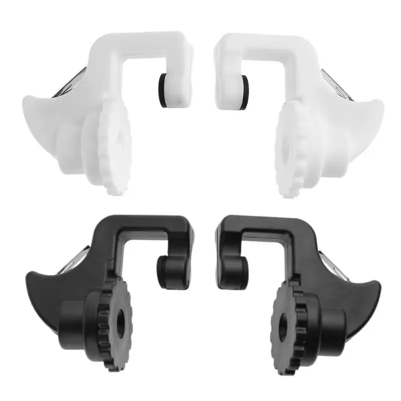 

ALLOYSEED Mobile Phone Game Physical Joysticks Controller Assist Tools for STG FPS TPS Gaming Button Accessories black White