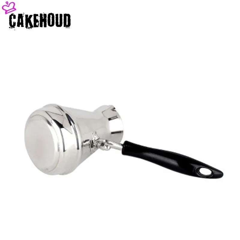 CAKEHOUD Европейский портативный Мокко с длинной ручкой кофейник из нержавеющей