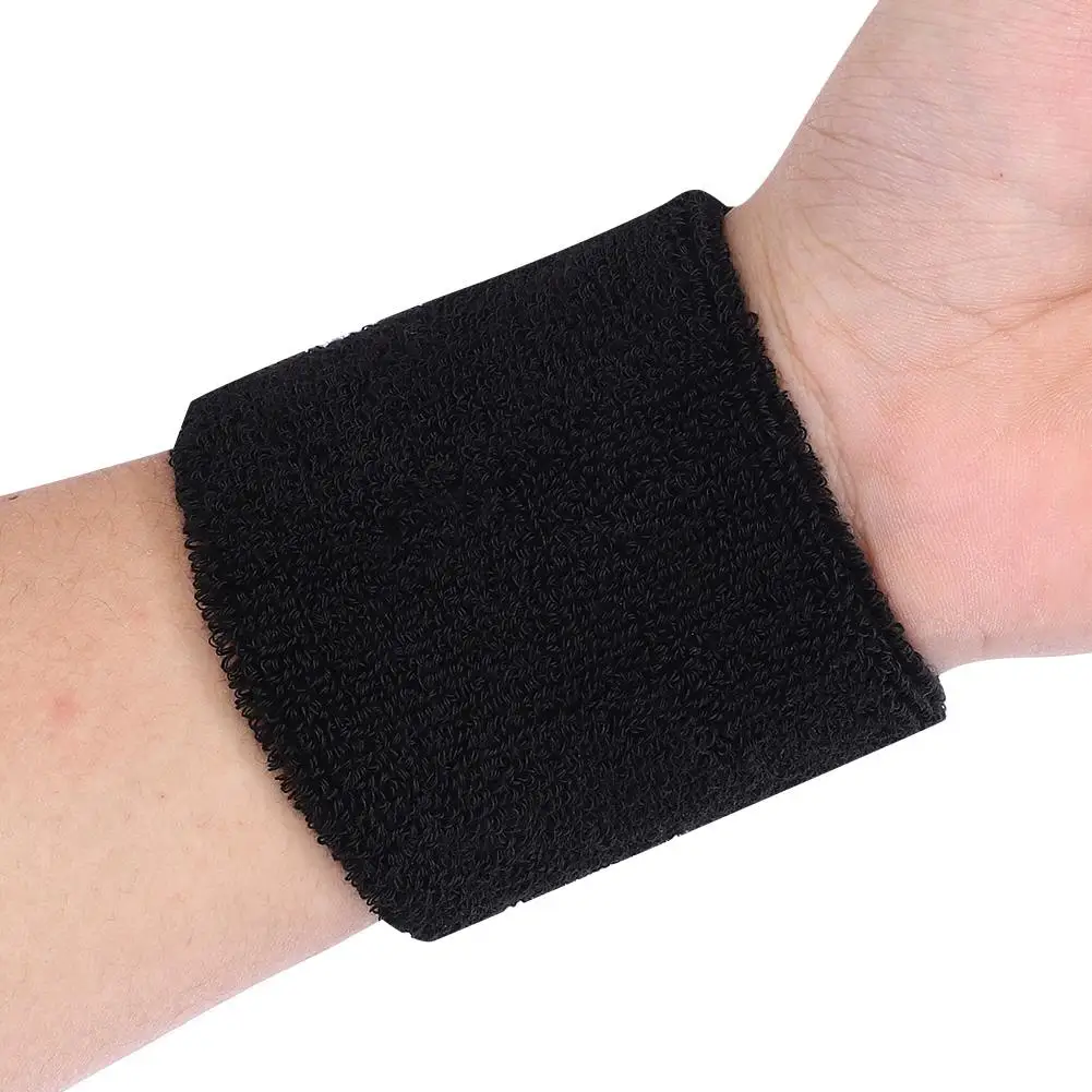 

Wristband Breathable Sport Sweatband Hand Band Sweat Wrist Support Brace Wraps Guards Sprain Forearm Carpal Protection
