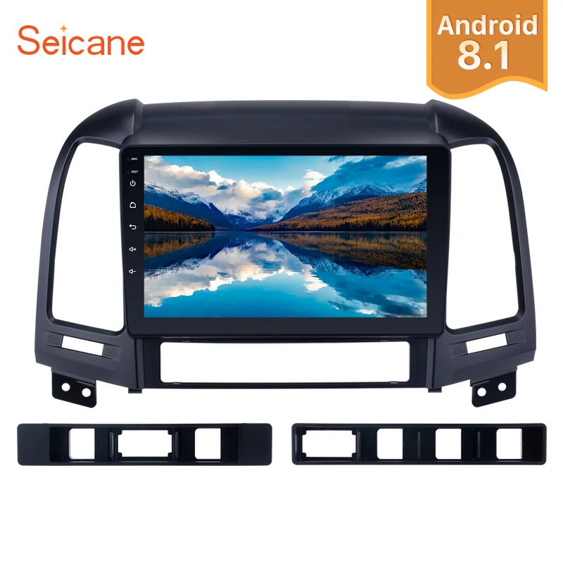 

Seicane Android 8.1 9 inch Car Radio GPS Multimedia Player For 2005-2012 HYUNDAI SANTA FE Touchscreen Head Unit Stereo