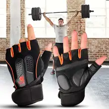 KALOAD 1 пара Неопреновая перчатка для спортзала противоскользящие половина пальцев фитнес спортивные перчатки