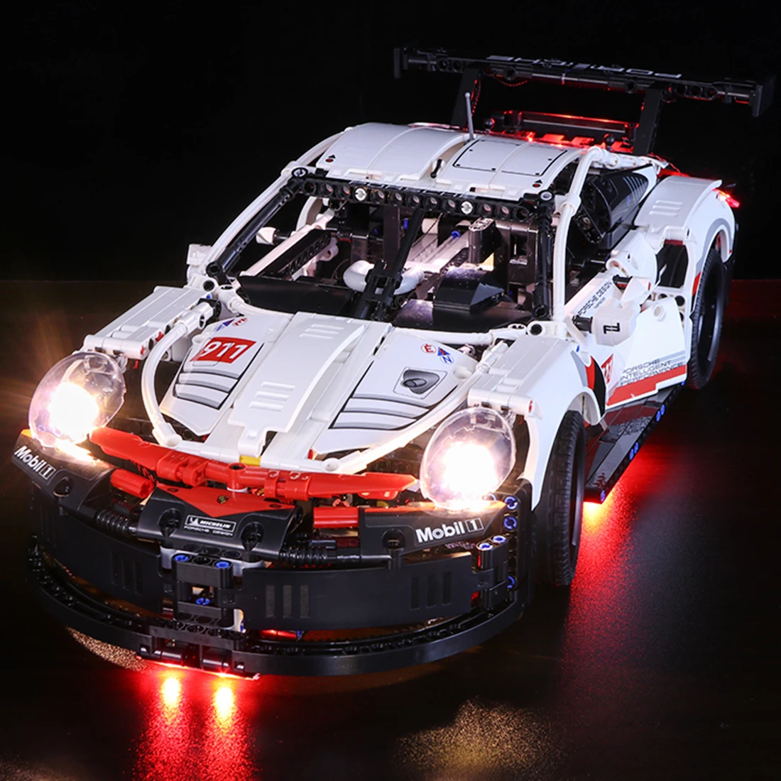 

LED Light Building Block Brick Kit For Legoed Porsche 911RSR Automobile Race Car 42096 Children Birthday Gift (LED Light Only)