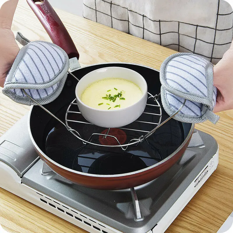 

1PC New Steamer Rack Trivet with Handles for Instant Pot Accessories Pressure Cooker Folding Steamer Rack Trivet Kitchen Tools
