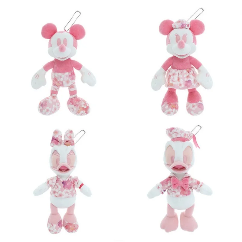 

OCHGEP cartoon Mickey Minnie Mouse Donald Duck Daisy plush toy doll stuffed animals brooch for childrens girls birthday gifts