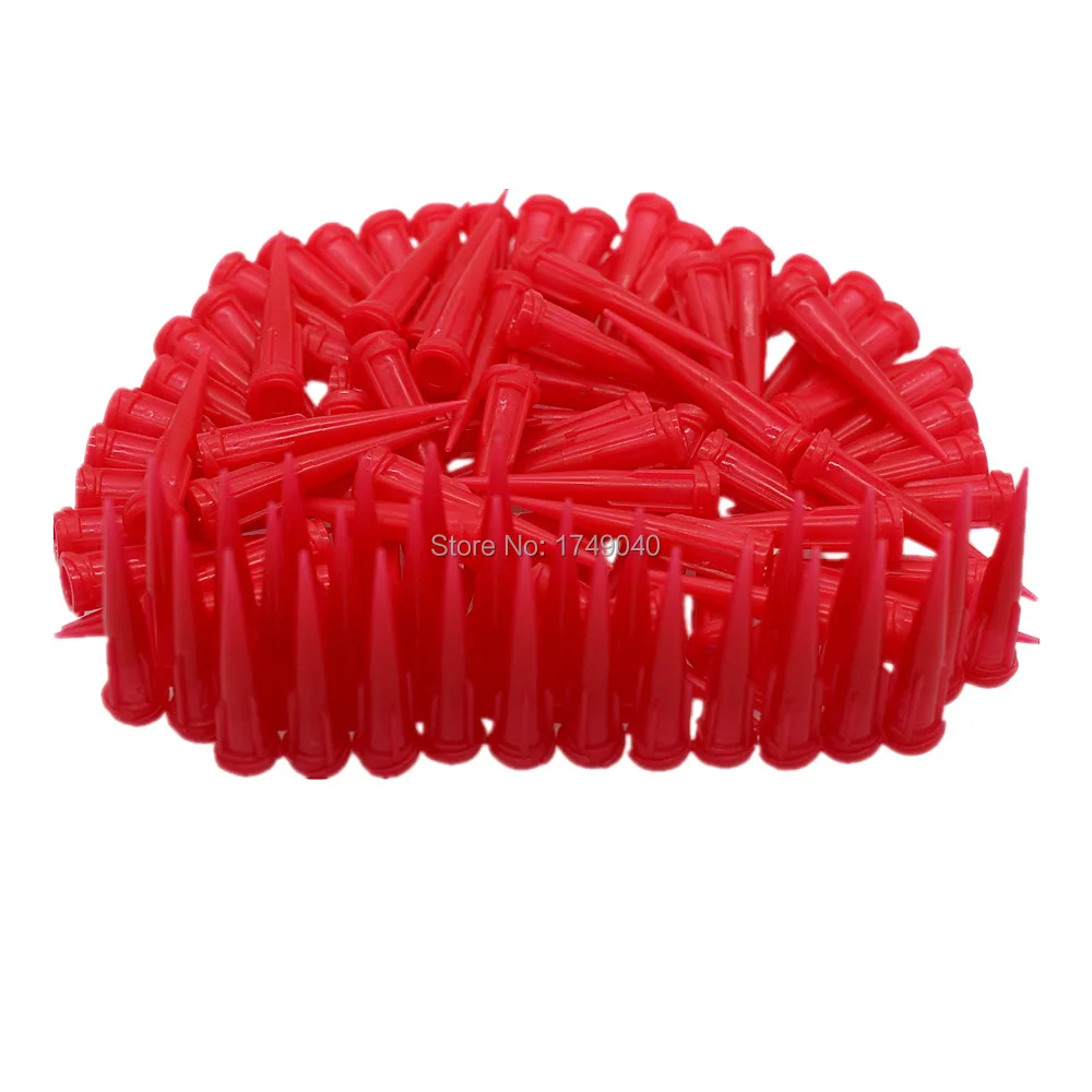 

Glue Dispensing Tapered Needle Tips 25G Blunt Tips Plastic Needle Glue Sealants Adhesive Dispenser Tapered Needles 100pcs Set