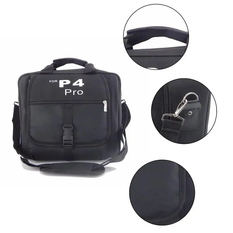 

For PS4 Pro Accessories Play Station 4 Pro Console Storage Bag Joystick Controller Charger Stand Dust Proof For PlayStation Pro