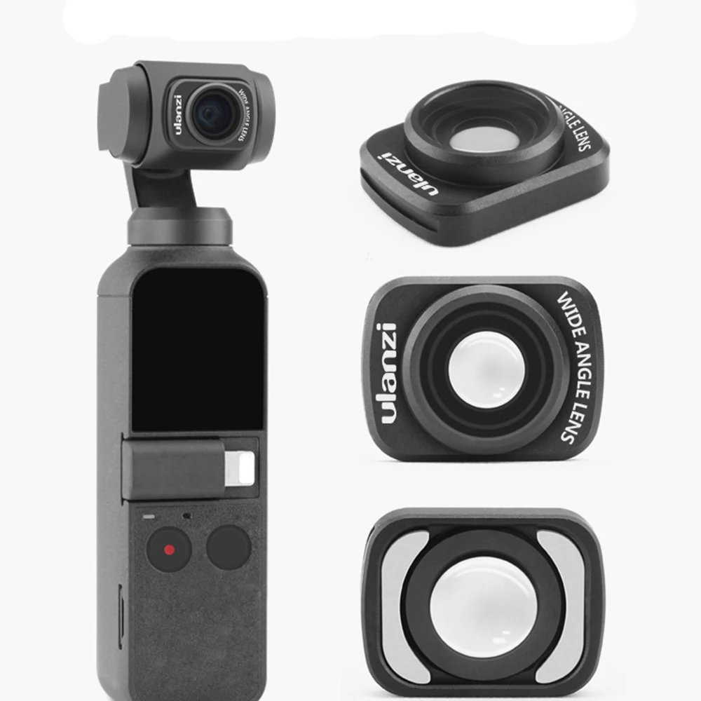 

Gimbal Camera Accessories Professional Fashion Design Wide Angle Lens For DJI Osmo Pocket Camera HD Magnetic Structure Lenses