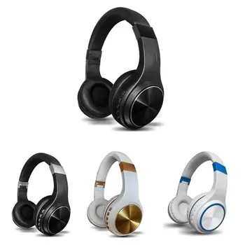 

Foldable Bluetooth Music Headphones Wireless Stereo Sports Running Headsets with MIC Support TF Card for Phone PC Game Headphone
